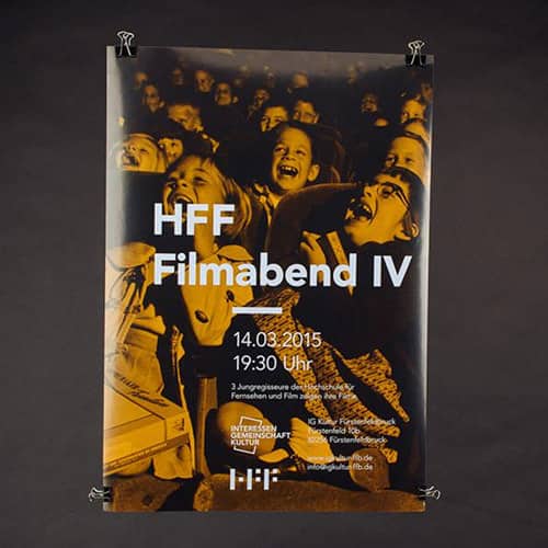 Vorschaubild für das Projekt »HFF Filmabend«